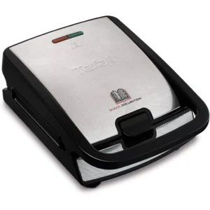 Gaufrier et grill inox 3 en 1snack Tefal SW857D12