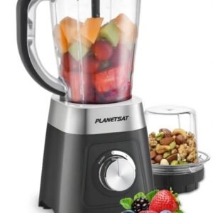 BLENDER 2 IN 1 PLANETSAT PBL-1925 Noir