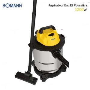 Aspirateur Eau Et Poussière inox 20 L 1200W BOMANN BS 6058 CB