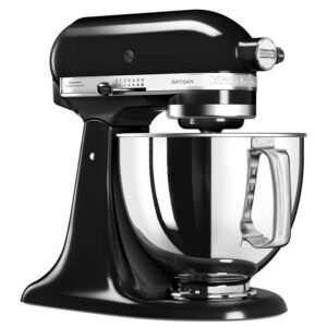 Pétrin - Robot pâtissier - 4.8L 10 vitesses KitchenAid artisan 5KSM125 Noir