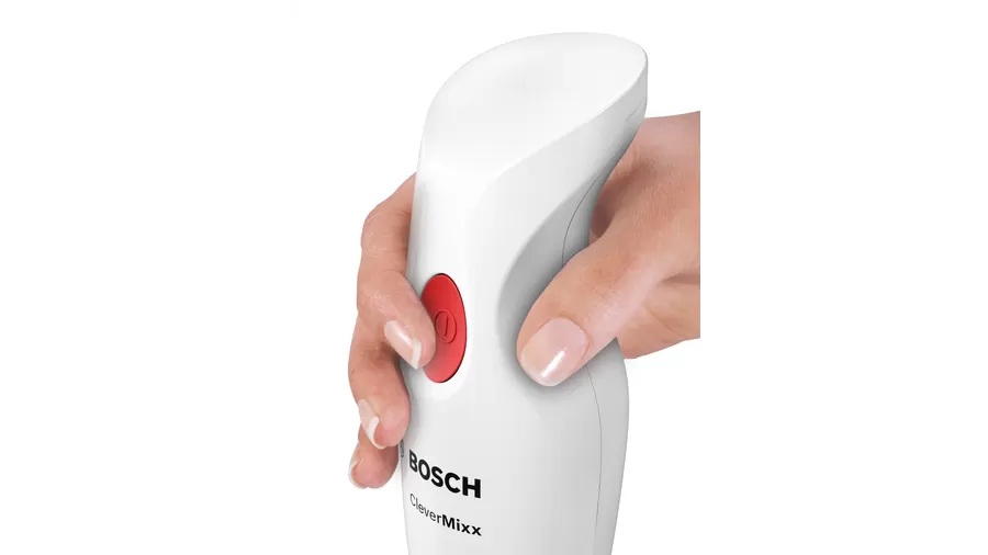 Mixeur plongeant CleverMixx 400 W Blanc, rouge profond Bosch – Image 4