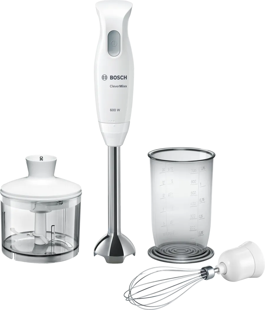 Mixeur plongeant CleverMixx 600 W Blanc, MSM26500