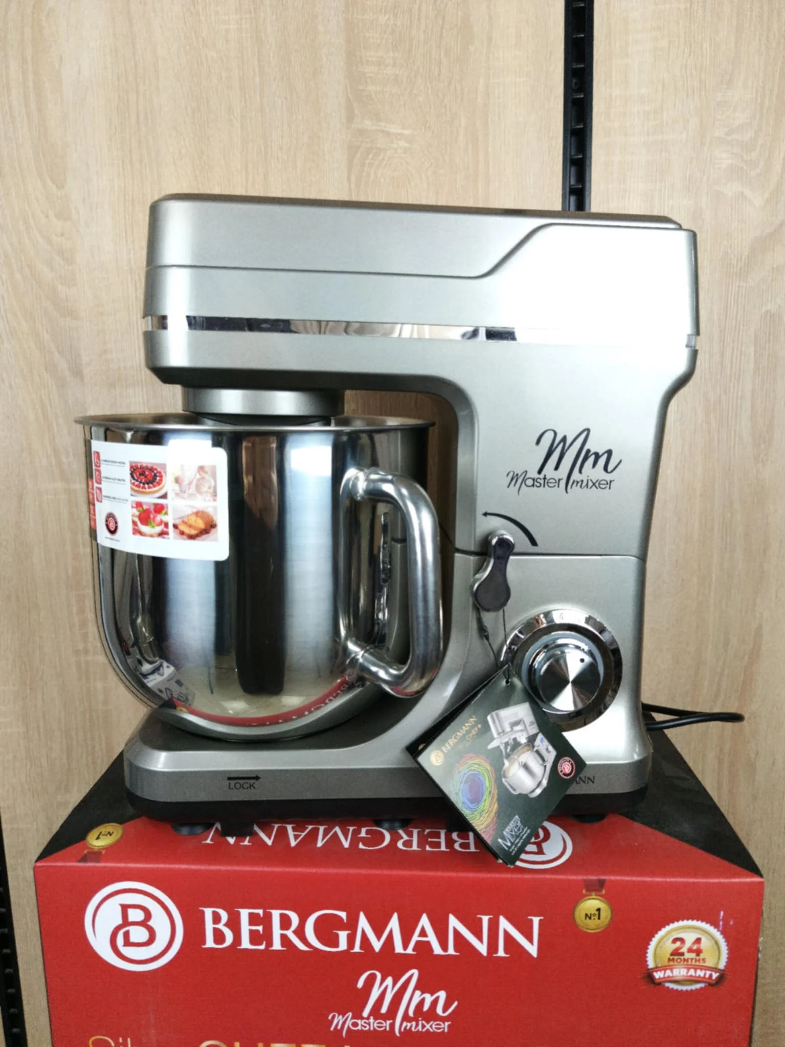 PETRIN DOUBLE CROCHETS BERGMANN BST-900 1800W double crochet– 7L-Gris – Image 2